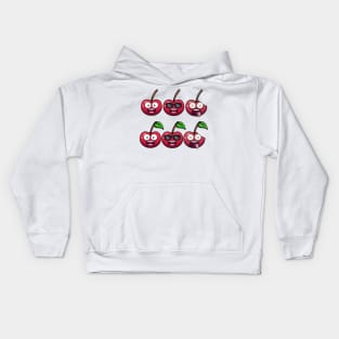 Cute Cherries Kids Hoodie